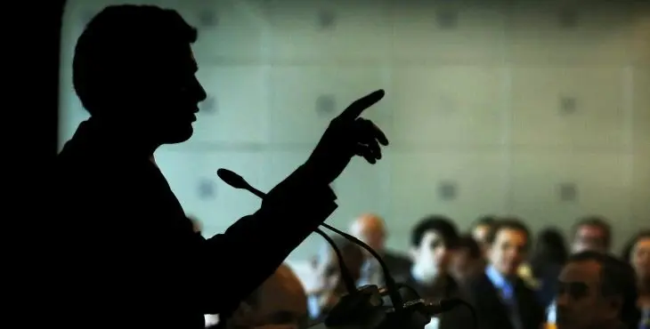 GRA019. MADRID, 17/05/2016.- El presidente de Ciudadanos (C's), Albert Rivera, durante su participación en un desayuno informativo organizado por Ceal Ibérico, hoy en Madrid. EFE/Juan Carlos Hidalgo