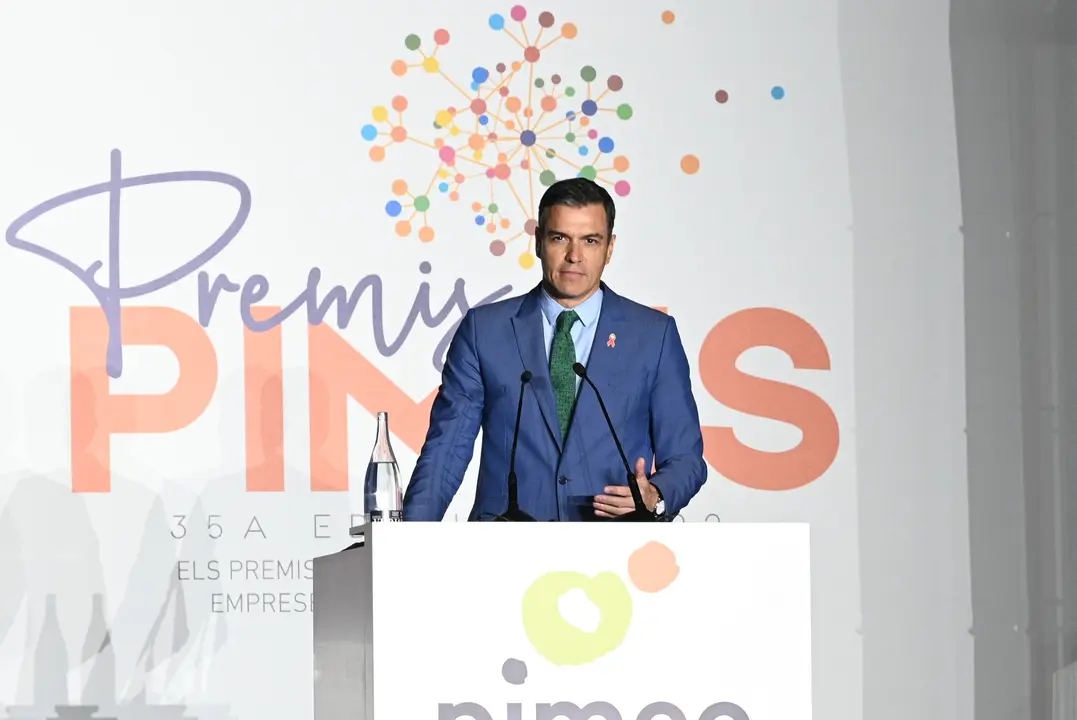 El presidente del Gobierno, Pedro Sánchez