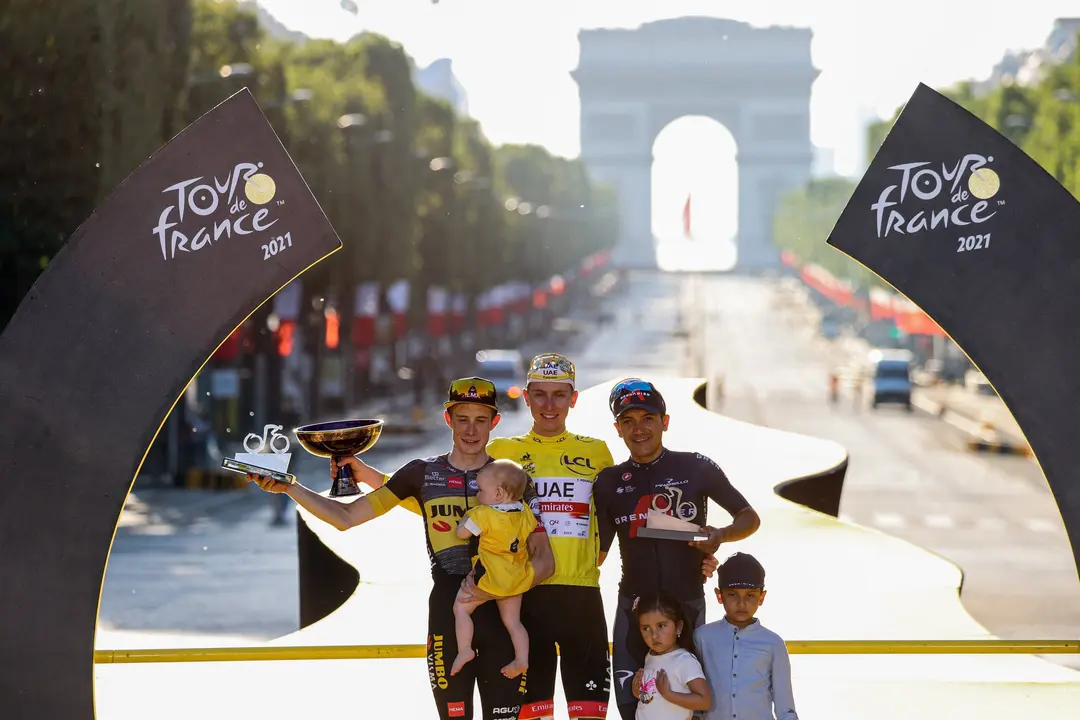 Los ganadores del Tour de Francia de 2021