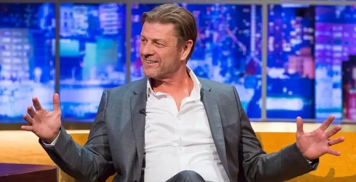 El actor Sean Bean durante una entrevista. Fuente Instagram