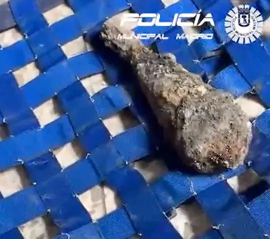 (Imagen: Captura vídeo Policía Municipal de Madrid)