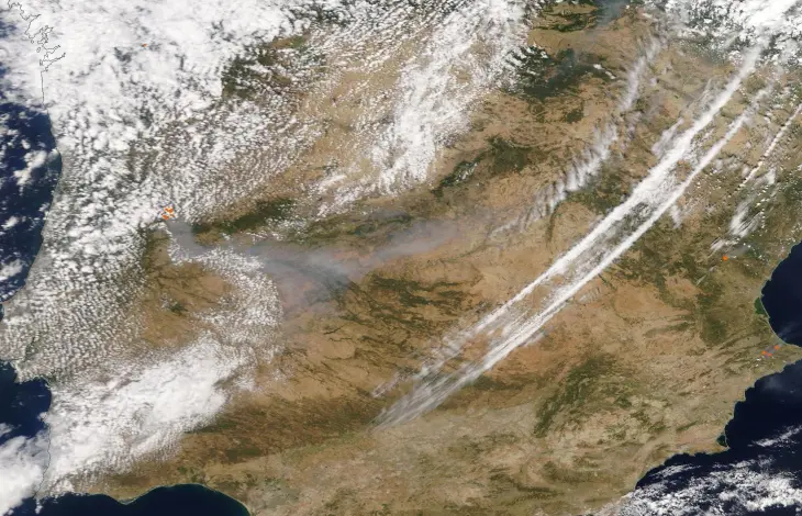 Imagen de MODIS-Terra