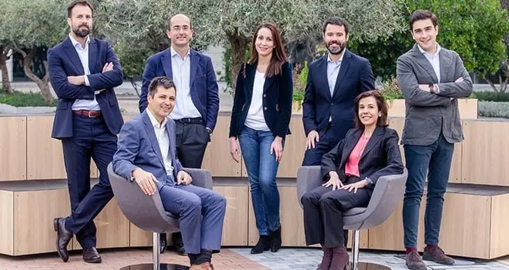 El equipo de Innovación de Iberdrola responsable de PERSEO, liderado por Diego Díaz Pilas (fila superior, segundo por la derecha