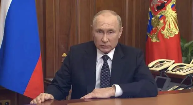 El presidente Putin durante una comparecencia. Fuente:Agencia Tass