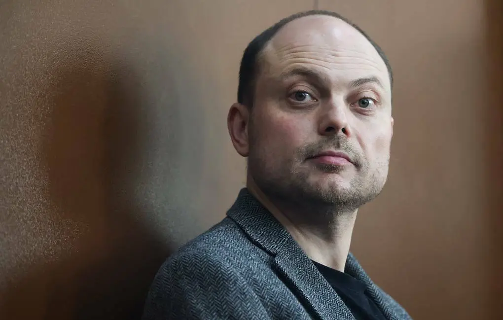 El periodista ruso Vladimir Kara-Murza. Fuente: Agencia Tass
