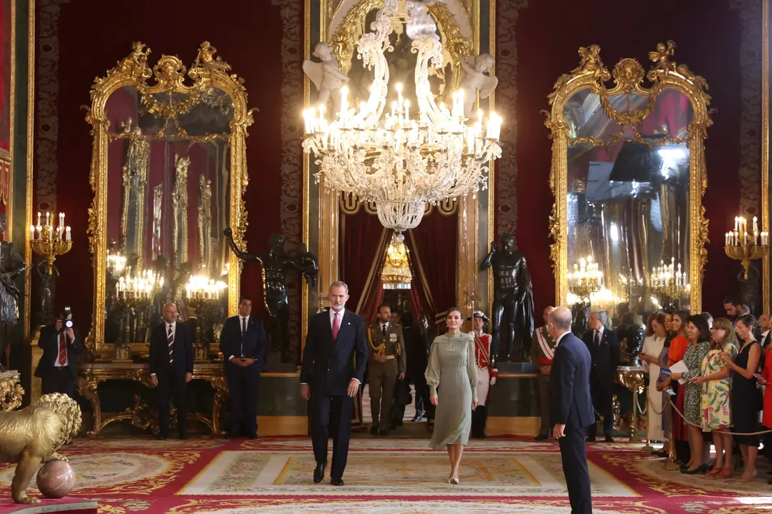 Felipe VI y la reina Letizia