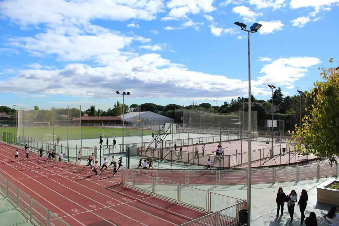 Instalaciones del colegio Virgen de Europa de Boadilla