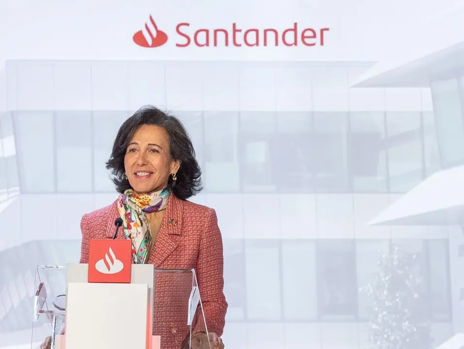 La presidenta de Banco Santander, Ana Botin