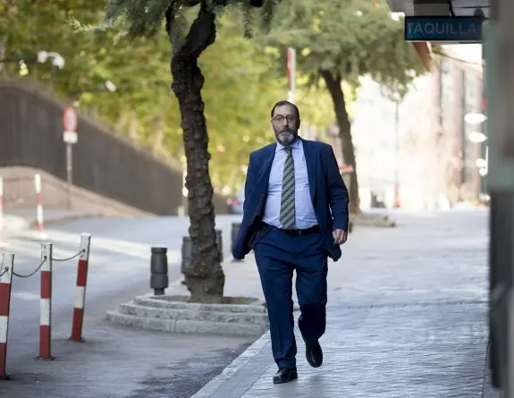 Madrid, 25/09/2015. Eloy Velasco, juez de la Audiencia Nacional. Foto: Ignacio Gil ARCHDC
