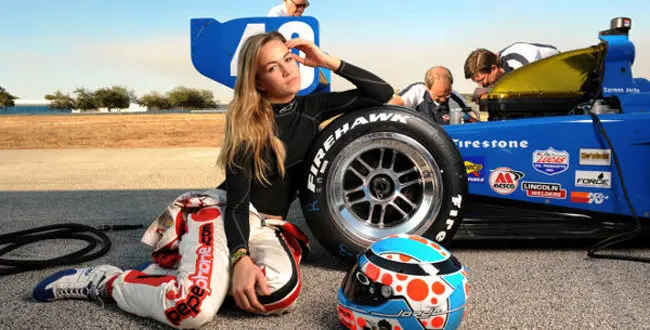 Carmen Jorda Test in Sebring Raceway with Walker Racing by Jonathon Ziegelman