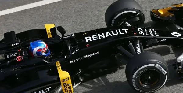 Jolyon Palmer (GBR) Renault Sport F1 Team RS16 .
Formula One Testing, Day 1, Monday 22nd February 2016. Barcelona, Spain.