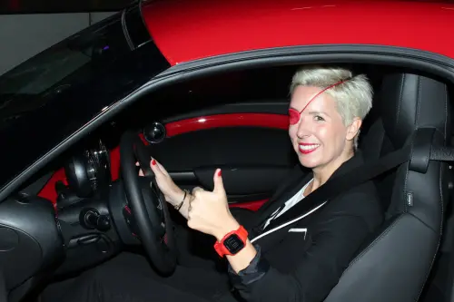 LA EX PILOTO MARIA DE VILLOTA EN LA PRESENTACION DE LA CARRERA "MINI METRO RACE"
03/10/2013
MADRID