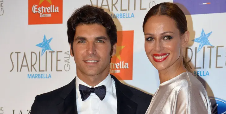 Bullfighter Cayetano Rivera OrdÛÒez and presenter and former miss Eva Gonz·lez attending the "Starlite Gala" in Marbella on Sunday 9, August 2015