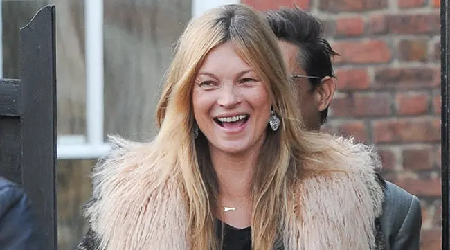 Model Kate Moss during her 41 birthday in London
16 January 2015.
Please byline: Vantagenews.co.uk