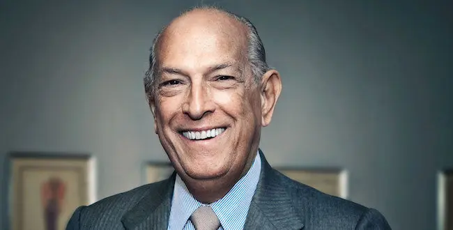 Oscar de la Renta at his fashion show at Neiman Marcus- Chevy Chase, MD