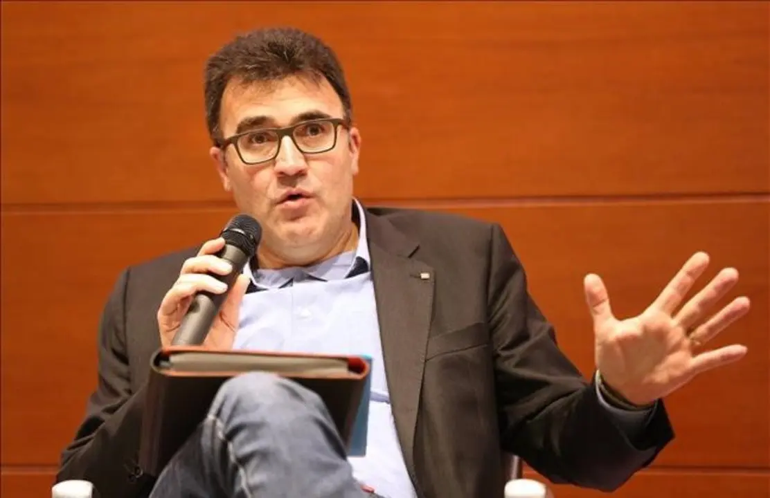 BARCELONA 04 03 2017 Economia Debate sobre el fraude fiscal en las IIIa Jornada ciudadana para una fiscalidad justa en la foto el secretari d Hisenda Lluis Salvado en la Casa del Mar FOTO de RICARD CUGAT