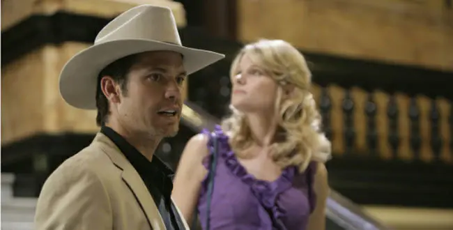 JUSTIFIED: Timothy Olyphant as Raylan Givens. CR: Prashant Gupta/ FX