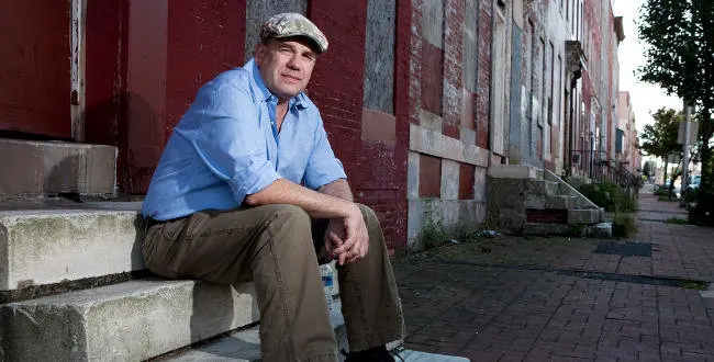BALTIMORE, MD - SEPTEMBER 19: David Simon, creator of the television show "The Wire", poses for a portrait on September 19, 2010, in Baltimore, MD. (Joshua Roberts Getty Images for the MacAurthur Foundation)