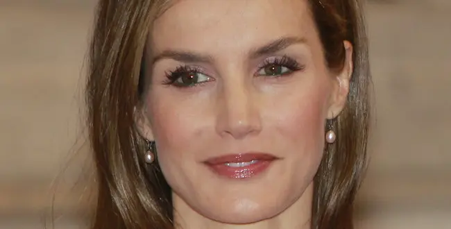 Spanish Queen Letizia at an ausience to some of the memebers of "Europe Scholarships" program of Francisco de Vitoria University in Madrid on Thursday 17th July 2014