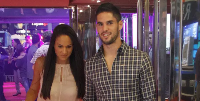 EL FUTBOLISTA ISCO ALARCON CON SU NOVIA ALICIA DURANTE LA PRESENTACION DEL MUSICAL " HOY NO ME PUEDO LEVANTAR "
12/09/2013
MADRID