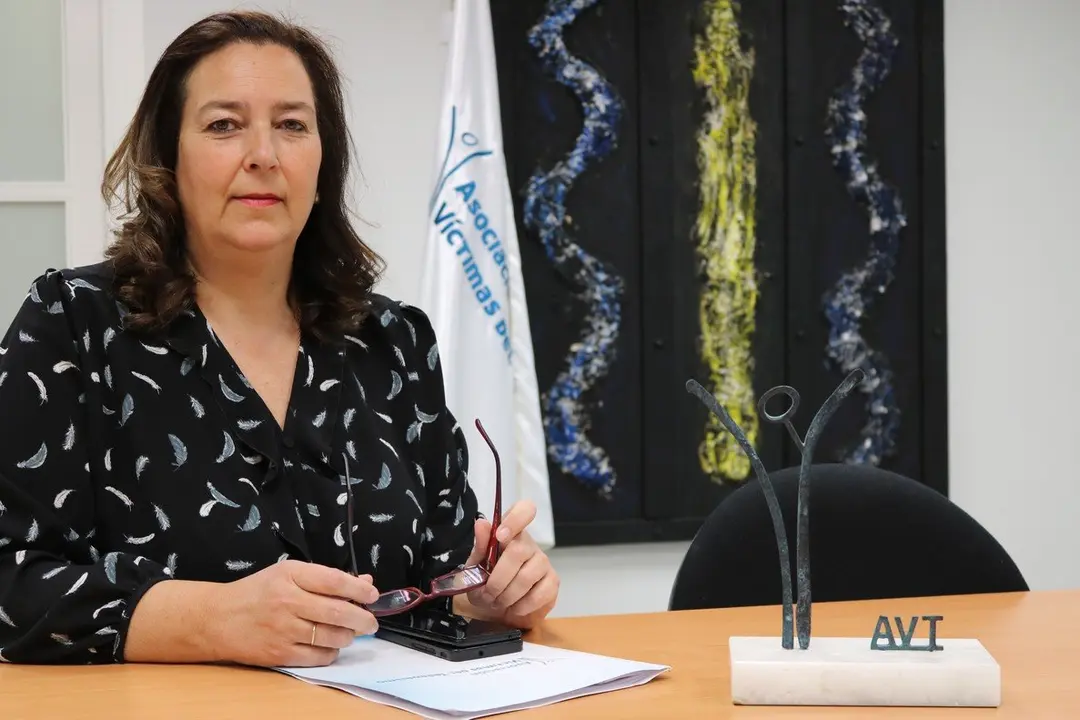 GRAF9367 MADRID 05 05 2018 - Fotografia facilitada por la Asociacion Victimas del Terrorismo de Maite Araluce que ha sido nombrada nueva presidenta en la Asamblea General Ordinaria de la AVT EFE SOLO USO EDITORIAL