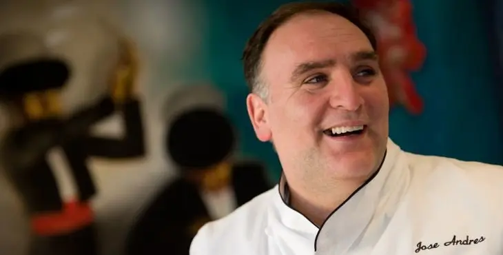 WASHINGTON, DC - MARCH 10: Jose Andres is one of the nations most noted chefs. He is pictured in his first restaurant in DC, Jaleo on Wednesday March 10, 2010. (Photo by Sarah L. Voisin/The Washington Post) StaffPhoto imported to Merlin on Thu Mar 11 16:27:09 2010