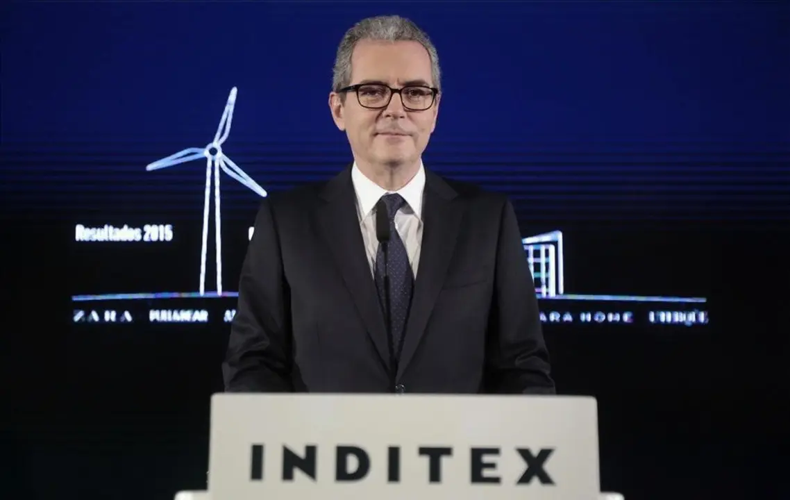 Inditex s Chairman and Chief Executive Pablo Isla arrives for a news conference at a Zara factory the headquarters of theInditex group in Arteixo northern Spain March 9 2016 REUTERS Miguel Vidal