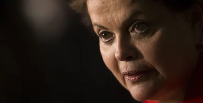 Brazil's President Dilma Rousseff attends a meeting during the China and CELAC Summit at the Itamaraty Palace, in Brasilia, Brazil, Thursday, July 17, 2014.