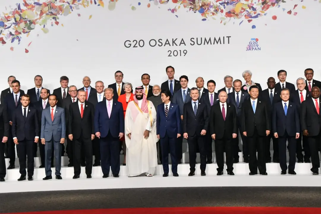 90628085. Osaka, 28 Jun 2019 (Notimex-SRE).- El canciller mexicano Marcelo Ebrard asistió a la Cumbre de líderes del Grupo de los 20 (G-20), en representación del presidente Andrés Manuel López Obrador. Osaka, Japón, 28 de junio de 2018.
NOTIMEX/FOTO/SRE/COR/POL/