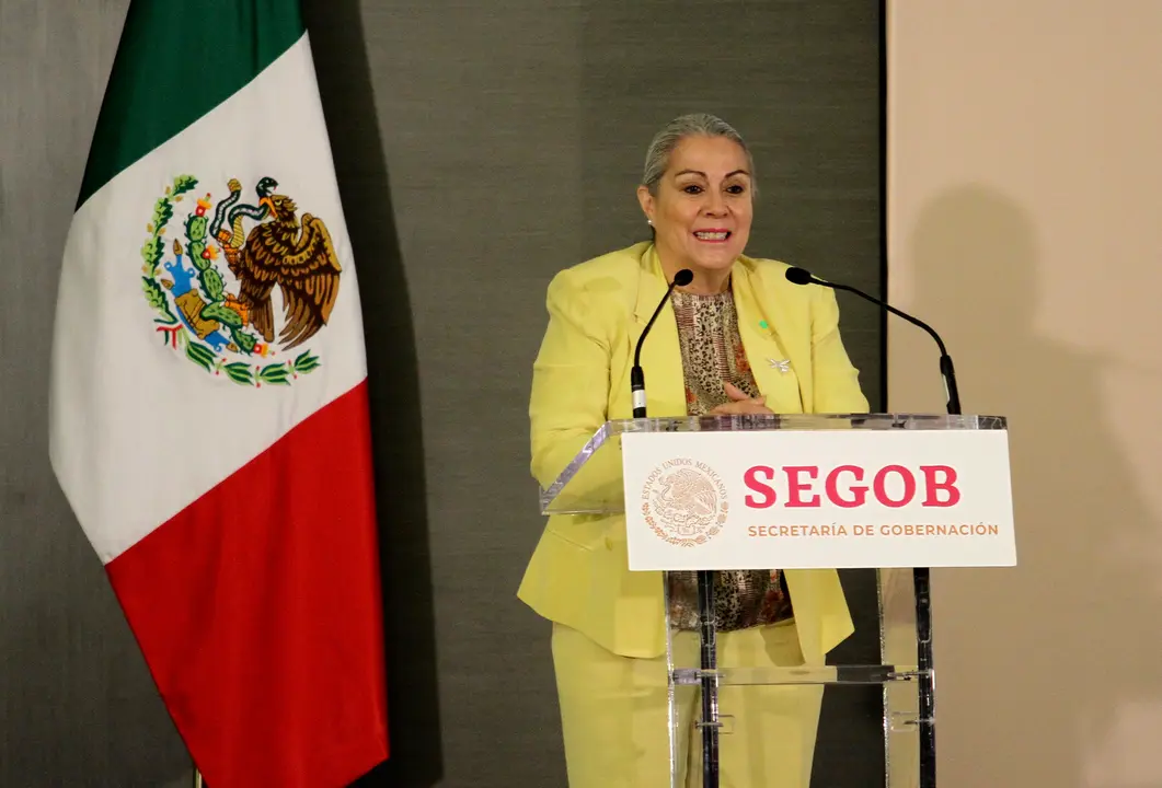 90704040. México, 4 Jul 2019 (Notimex- Guillermo Granados).- La titular de la Secretaría de Gobernación, Olga Sánchez Cordero, inauguró el Foro “La Justicia Penal para Adolescentes en México. A tres años de la entrada en vigor de la Ley Nacional”. En la imagen la acompañan Ruth Villanueva, tercera visitadora de la comisión Nacional de Derechos Humanos, Ricardo Peralta Saucedo, Sub Secretario de Gobernación y  Ricardo Bucio, secretario Ejecutivo del Sistema de Protección Integral de Niñas Niños y Adolescentes. En la imagen la acompañan Ruth Villanueva, tercera visitadora de la Comisión Nacional de Derechos Humanos. México 4 Jul 2019.
NOTIMEX/FOTO/GUILLERMO GRANADOS/GGV/POL/