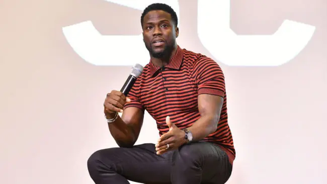 ATLANTA, GA - SEPTEMBER 11: Kevin Hart attends Morehouse College REAL TALK with "Night School" actor Kevin Hart & producer Will Packer at Morehouse College on September 11, 2018 in Atlanta, Georgia. (Photo by Paras Griffin/Getty Images for Universal Pictures)