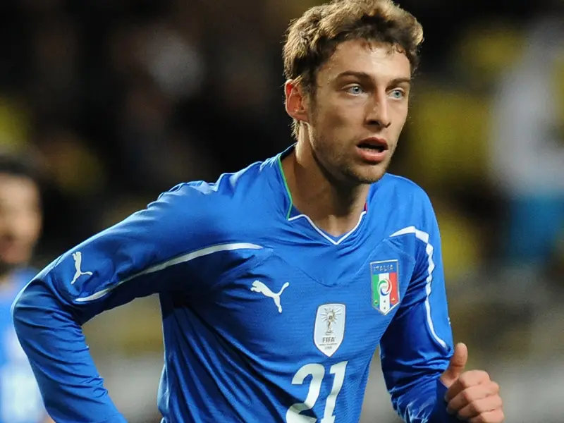 MONACO - MARCH 03: Claudio Marchisio of Italy in action during the International Friendly match between Italy and Cameroon at Louis II Stadium on March 3, 2010 in Monaco, Monaco. (Photo by Tullio M. Puglia/Getty Images)