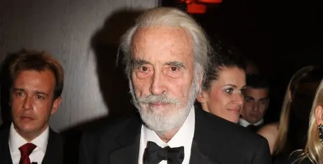 Christopher Lee attending charity gala DREAMBALL Berlin 23.09.2010