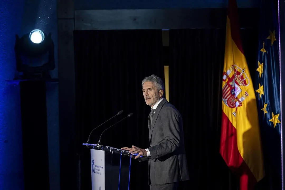 El ministro del Interior Grande-Marlaska