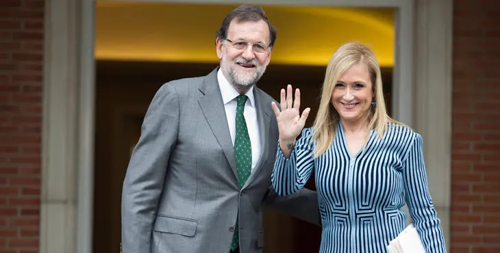 02/11/2015
Madrid, EspaÃ±a 
El Presidente del Gobierno, Mariano Rajoy,  recibe a la presidenta de la Comunidad de Madrid, Cristina Cifuentes
FotografÃ­a: Diego Crespo / Moncloa
Presidencia del Gobierno