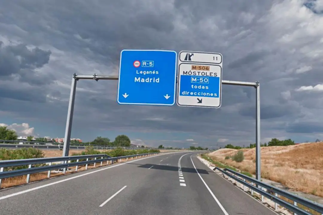 Autopista R5 Madrid (@imagen archivo)