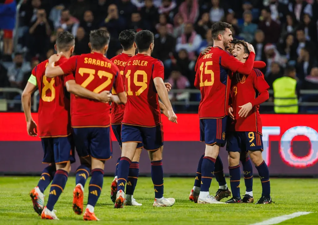 Jordania - España | Fuente: Selección Española de Fútbol