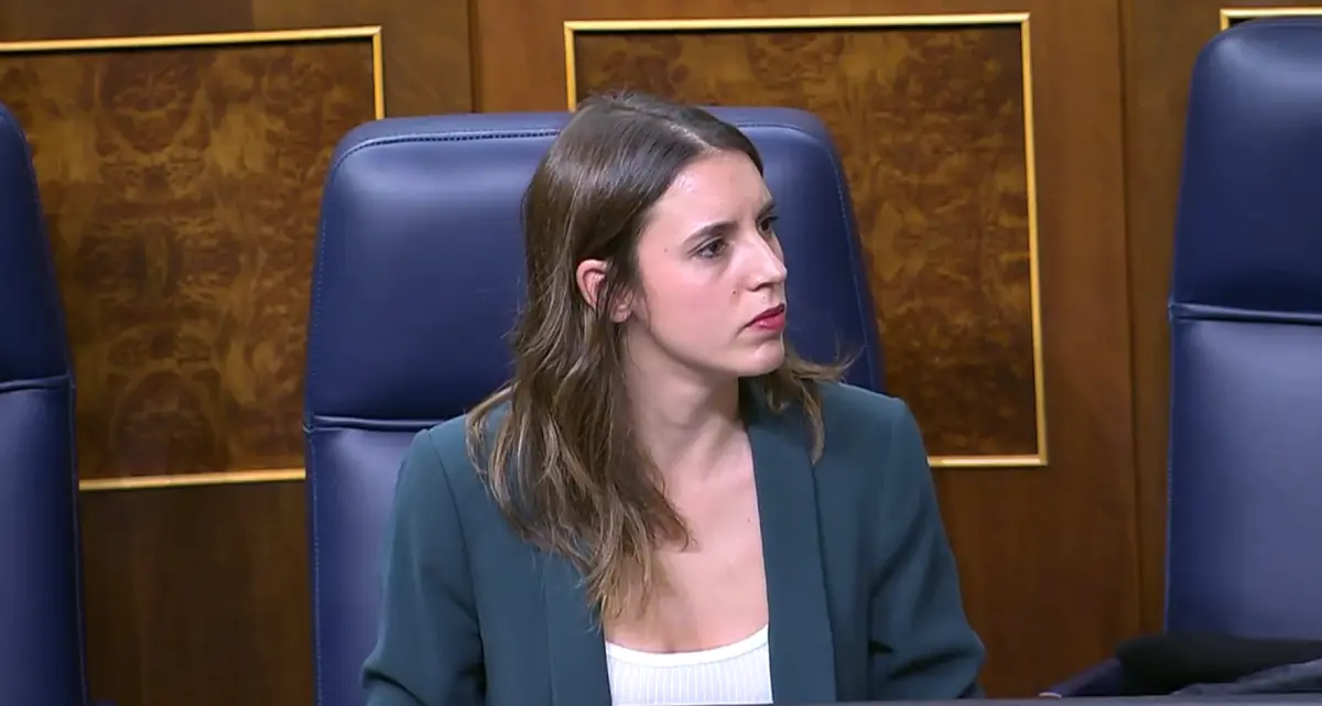 La ministra de Igualdad, Irene Montero