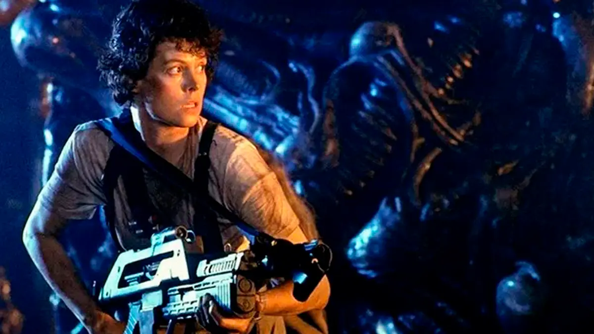 Sigourney Weaver como Ripley en Aliens