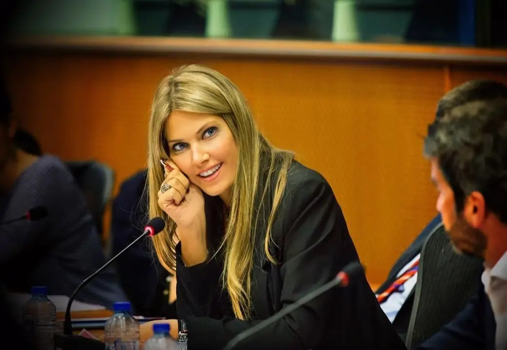 La ex vicepresidenta del Parlamento Europeo, Eva Kaili , una de las detenidas