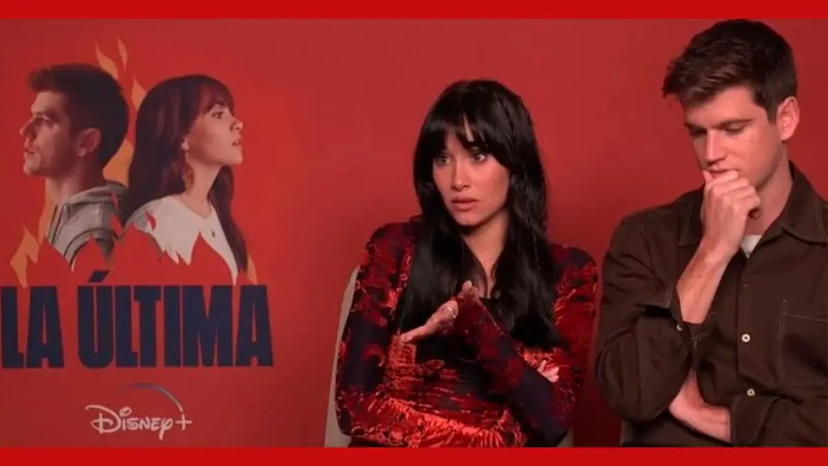 Aitana y Miguel Bernardeau promocionando 'La última'