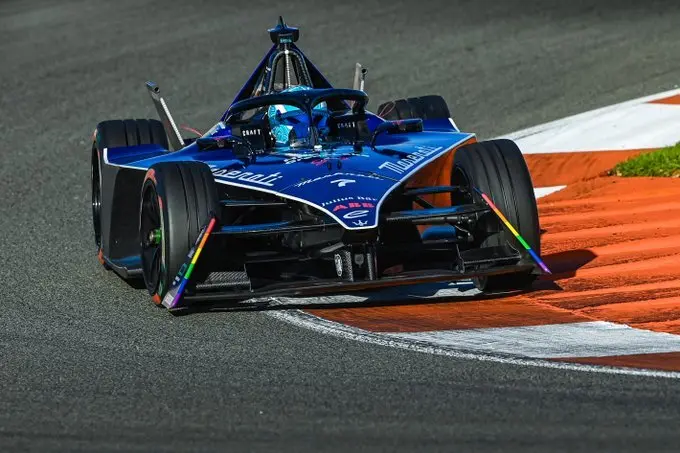 Max Günther en la pretemporada de Valencia | Fuente: Maserati