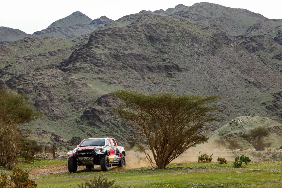 Nasser Al-Attiyah en la Etapa 2 del Dakar 2023 | Fuente: ASO