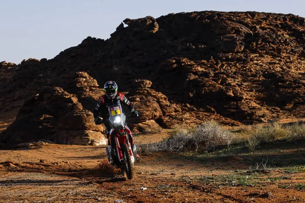 Joan Barreda en la Etapa 4 del Dakar 2023 | Fuente: Dakar