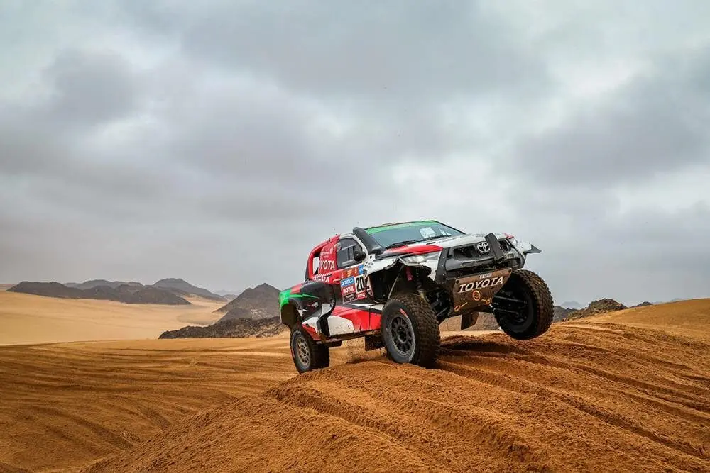 Al Rajhi en la séptima etapa del Dakar 2023 | Fuente: Dakar