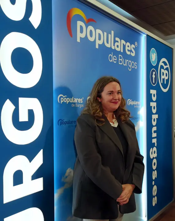 Cristina Ayala. Imagen: PP Burgos