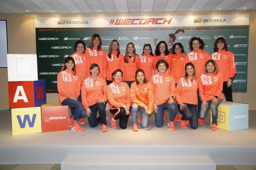 Entrenadoras del WeCoach 2.0 | Fuente: Real Federación Española de Atletismo