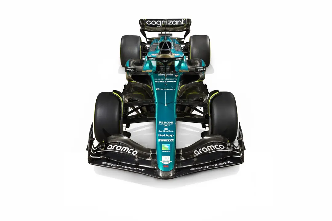 AMR23 de Alonso y Stroll para 2023 | Fuente: Aston Martin
