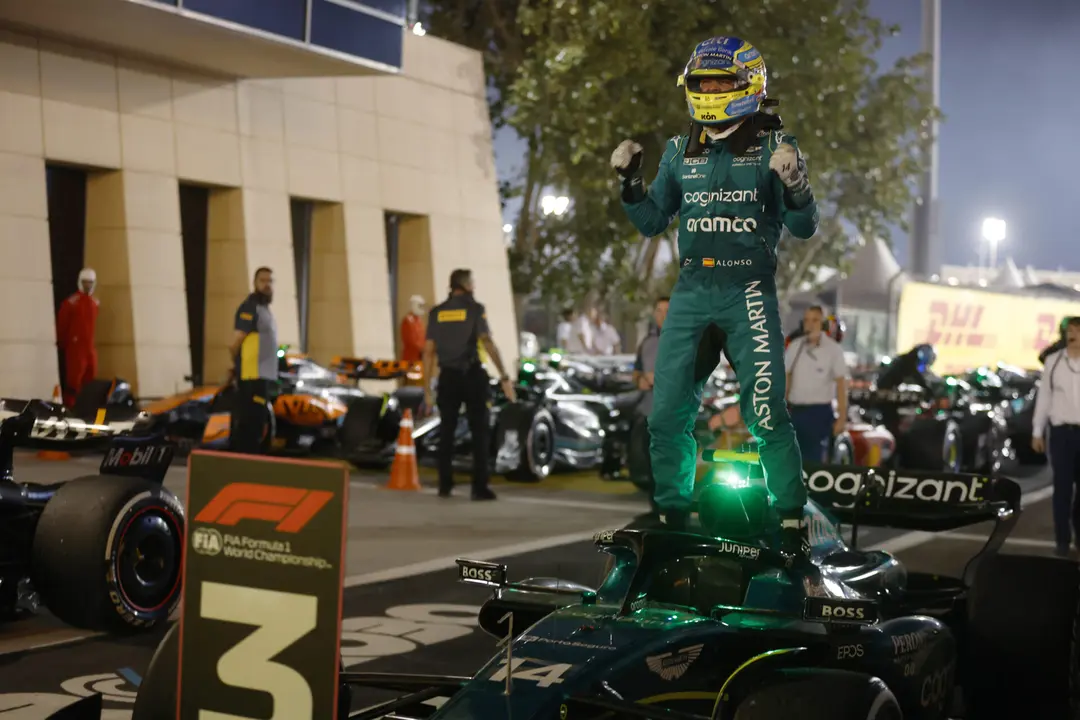 Fernando Alonso en el Gran Premio de Baréin 2023 | Fuente: Aston Martin