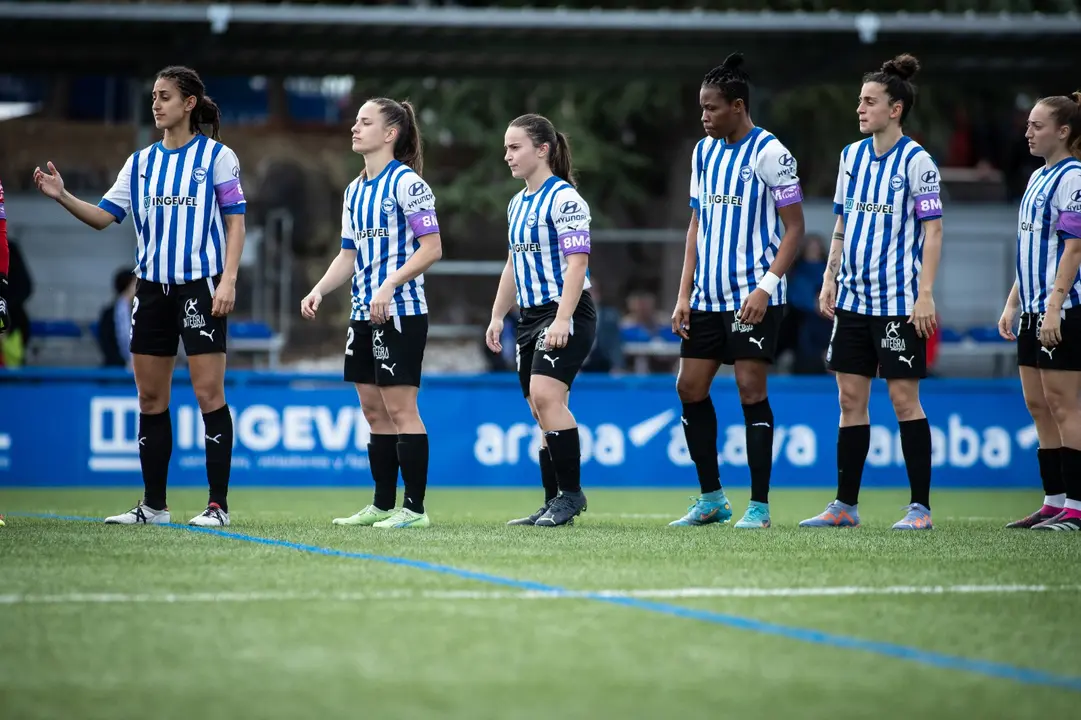 Alavés - Sporting de Huelva de la jornada 21 de la Liga F | Fuente: Deportivo Alavés Gloriosas